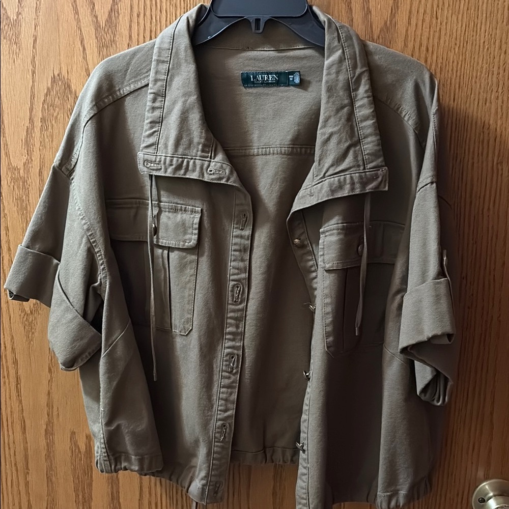 Olive Green Utility Jacket